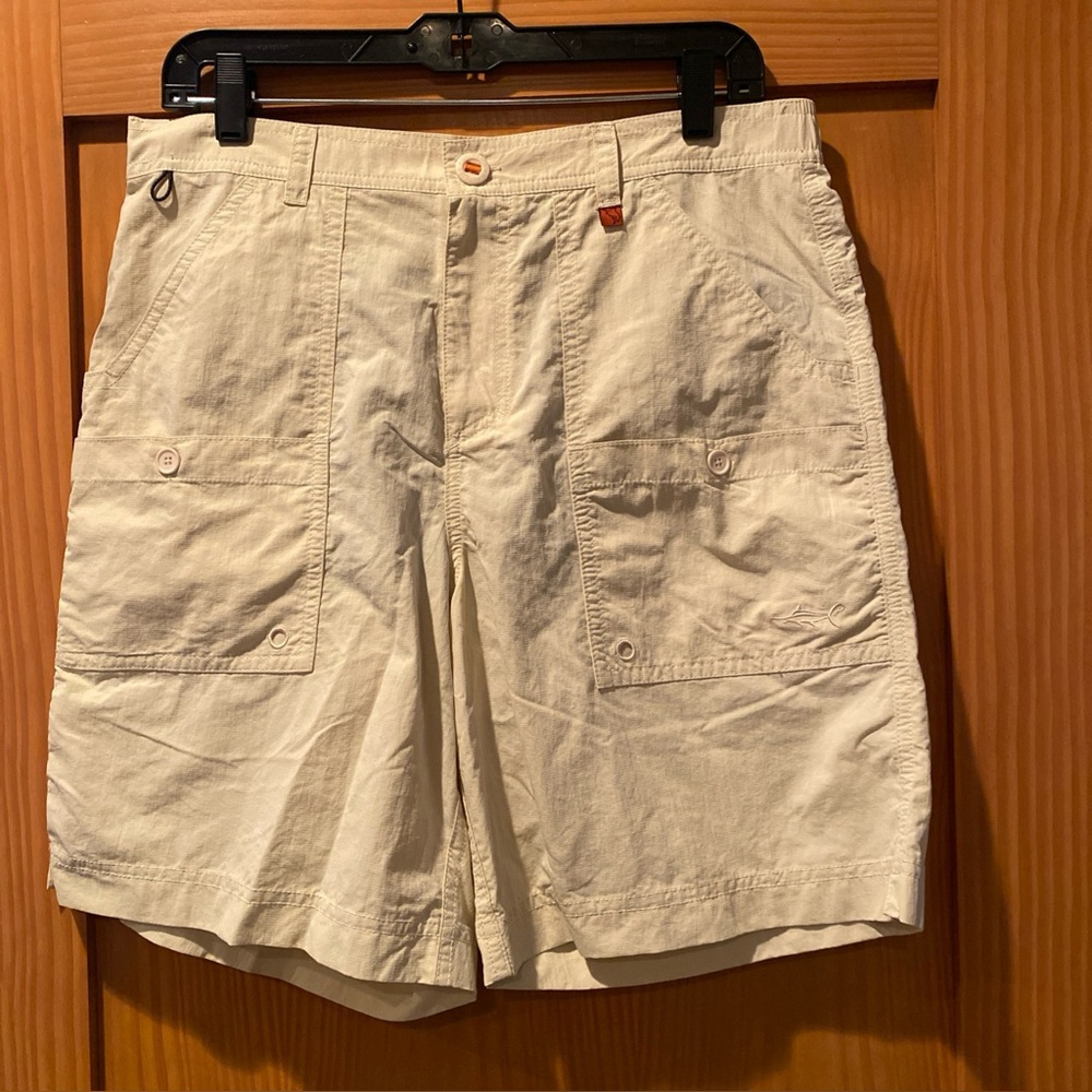 Salt Life Men’s Swim Trunks Swim Short Cream NWT Size L